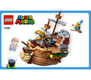 LEGO Bowser's Airship Set 71391 Instructions