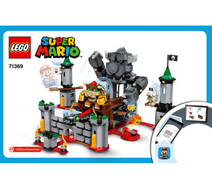 LEGO Bowser's Castle Boss Battle Set 71369 Instructions