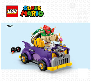 LEGO Bowser's Muscle Car 71431 Ohjeet