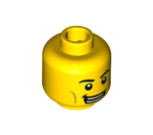 LEGO Boxer Head (Safety Stud) (3626 / 97086)