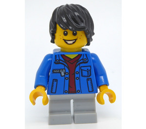 LEGO Boy, Denim Jacket Figurine