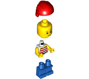 LEGO Boy Pirate mit Bandana Minifigur