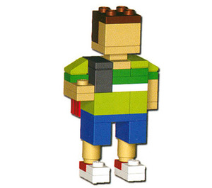 LEGO Boy with Backpack Set MMMB028