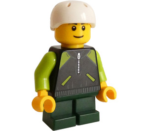 LEGO Boy mit Helm Minifigur