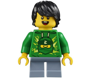 LEGO Boy with Ninjago Hoodie Minifigure