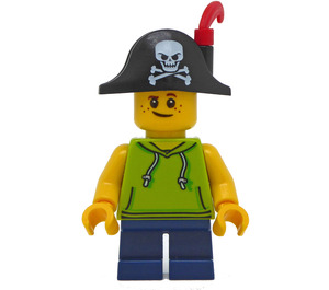 LEGO Boy mit Pirate Hut Minifigur