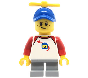 LEGO Boy mit Raum T-Shirt Minifigur