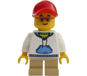 LEGO Boy med Tröja Minifigur