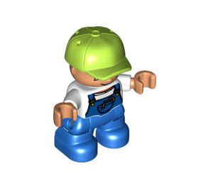 LEGO Boy with Worms in Pocket Duplo Figure