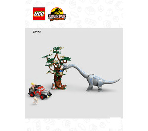 LEGO Brachiosaurus Discovery 76960 Instructies