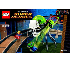 LEGO Brainiac Attack 76040 Instructies