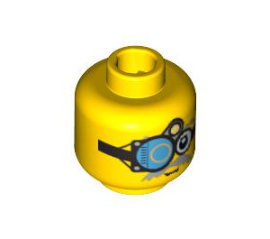 LEGO Brains Diver Head (Safety Stud) (3626 / 94434)