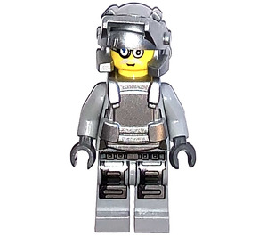 LEGO Brains met Zilver Breastplate Minifiguur