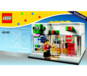 LEGO Brand Retail Store Set 40145 Instructions