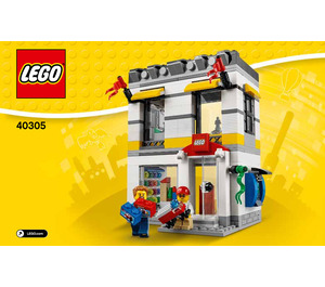 LEGO Brand Retail Store Set 40305 Instructions