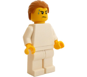 LEGO Brand Store Male, Plain White {Leeds} Minifigure