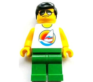 LEGO Brand Store Male, Surfboard on Ocean, Toronto Yorkdale Minifigure