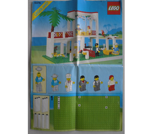 LEGO Breezeway Café 6376 Instructions