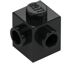 LEGO Brick 1 x 1 with Two Studs on Adjacent Sides (26604)