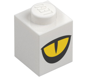 LEGO Brick 1 x 1 with Yellow Eye (3005 / 103008)