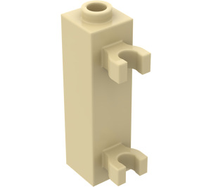 LEGO Steen 1 x 1 x 3 met Verticaal Clips (Holle nop) (42944 / 60583)