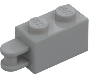 LEGO Brick 1 x 2 with Handle (Inset) (Inset Shaft) (26597)