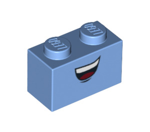 LEGO Cegła 1 x 2 z smile z Góra Zęby z dolną rurką (3004 / 94872)