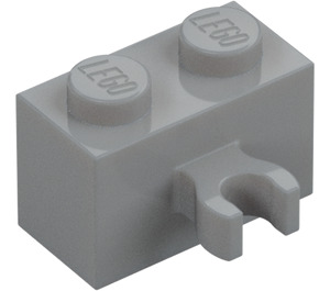 LEGO Kostka 1 x 2 s Vertikální Klip s otevřeným 'O' klipem (42925 / 95820)