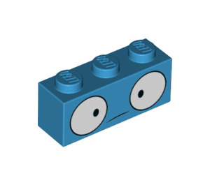 LEGO Brick 1 x 3 with Beau Face (3622 / 38937)