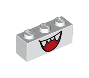 LEGO Steen 1 x 3 met Boo Open Mouth (3622 / 68985)