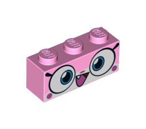 LEGO Brick 1 x 3 with Happy unikitty face (3622 / 38277)