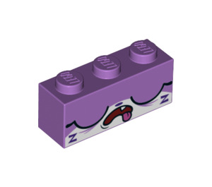 LEGO Brick 1 x 3 with Sleeping Unikitty Face (3622 / 38905)