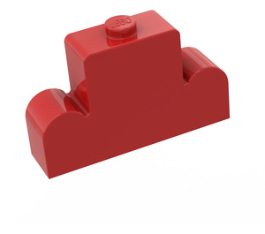 LEGO Steen 1 x 4 x 2 met Centre Nop Top (4088)