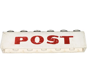 LEGO Brick 1 x 6 with "Post" (3009)
