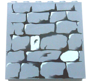 LEGO Brick 1 x 6 x 5 with Brick / Stones Wall (3754 / 44590)