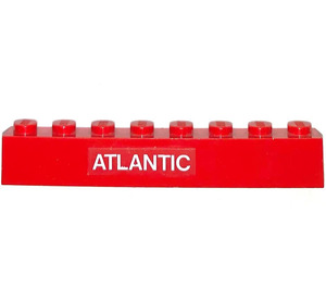 LEGO Brick 1 x 8 with Atlantic Sticker (3008)