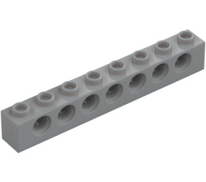 LEGO Kloss 1 x 8 med Hål (3702)