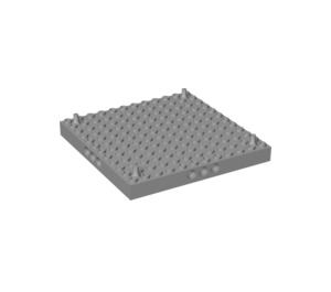 LEGO Brick 12 x 12 with 3 Pin Holes per Side and 1 Peg per Corner (47976)