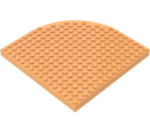 LEGO Steen 16 x 16 Rond Hoek (33230)