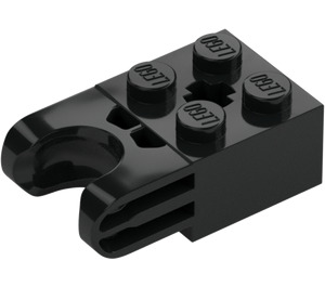 LEGO Brick 2 x 2 with Ball Socket and Axlehole (Wide Socket) (92013)