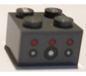 LEGO Brick 2 x 2 with Buttons Sticker (3003)