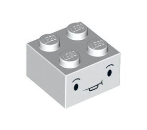 LEGO Brick 2 x 2 with Cloud Face (3003 / 38751)