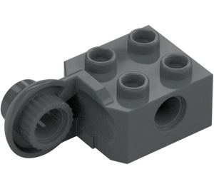 LEGO Kloss 2 x 2 med Hål, Halv Rotationsfog Boll Vertikal (48171 / 48454)