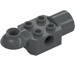 LEGO Brick 2 x 2 with Horizontal Rotation Joint and Socket (47452)