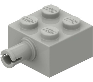 LEGO Steen 2 x 2 met Pin en geen asgat (4730)