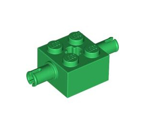 LEGO Backstein 2 x 2 mit Pins und Axlehole (30000 / 65514)