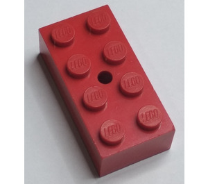 LEGO Brick 2 x 4 with No Cross Supports with Centre Hole