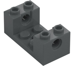 LEGO Kloss 2 x 4 x 1.3 med 2 x 2 UtskjæRing og Hull (18975 / 26447)