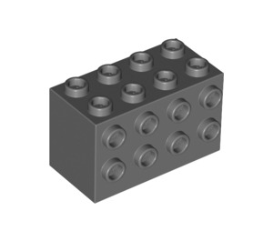 LEGO Brique 2 x 4 x 2 avec Goujons sur Sides (2434)