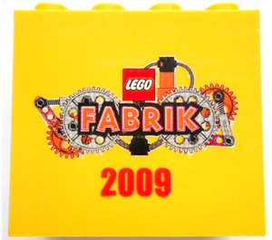 LEGO Steen 2 x 4 x 3 met Fabrik 2009 (30144)